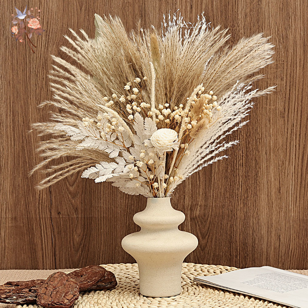 Dried Pampas Bundle - 40 шт., сушеные трости пампаса, пальмовые