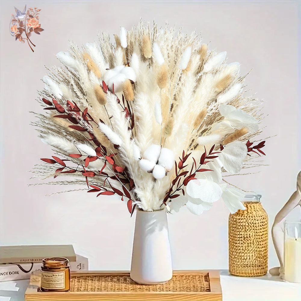 Dried Pampas Bundle - 70 шт. сушеные цветы пампасов букет