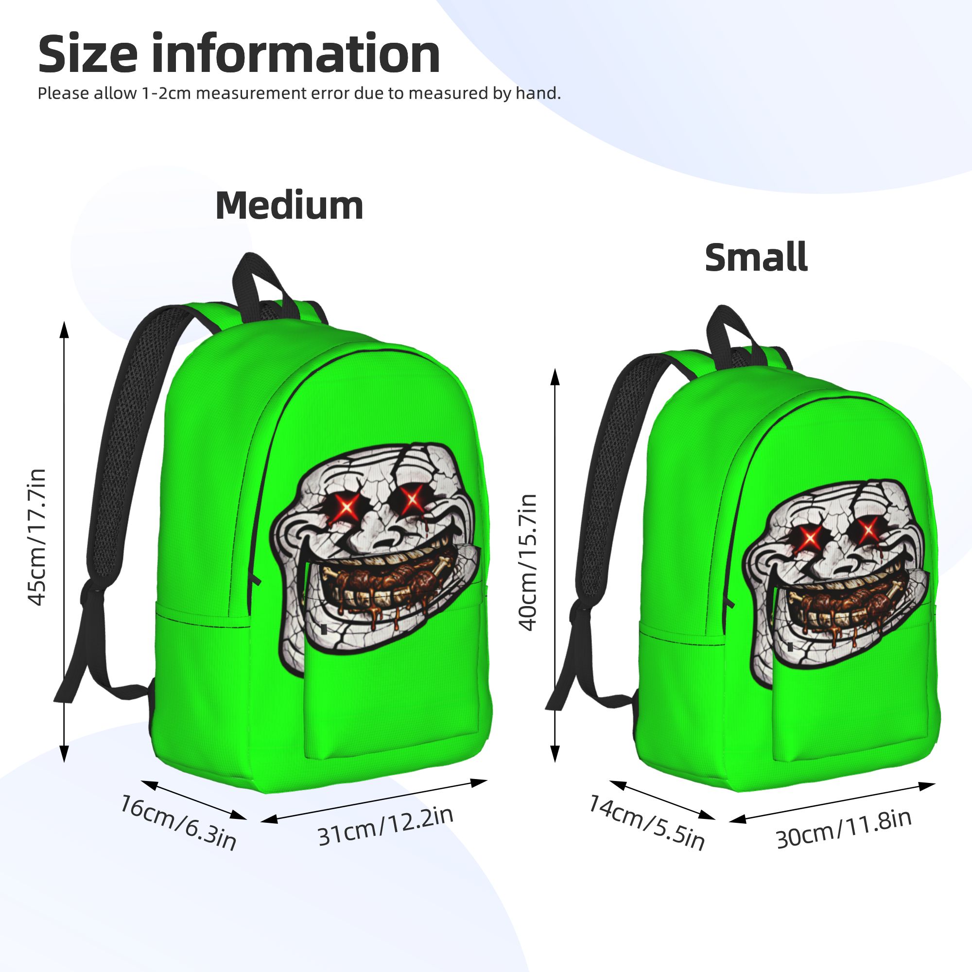 Забавный рюкзак Trollface, уни – обзор и цена Interior Design University In China