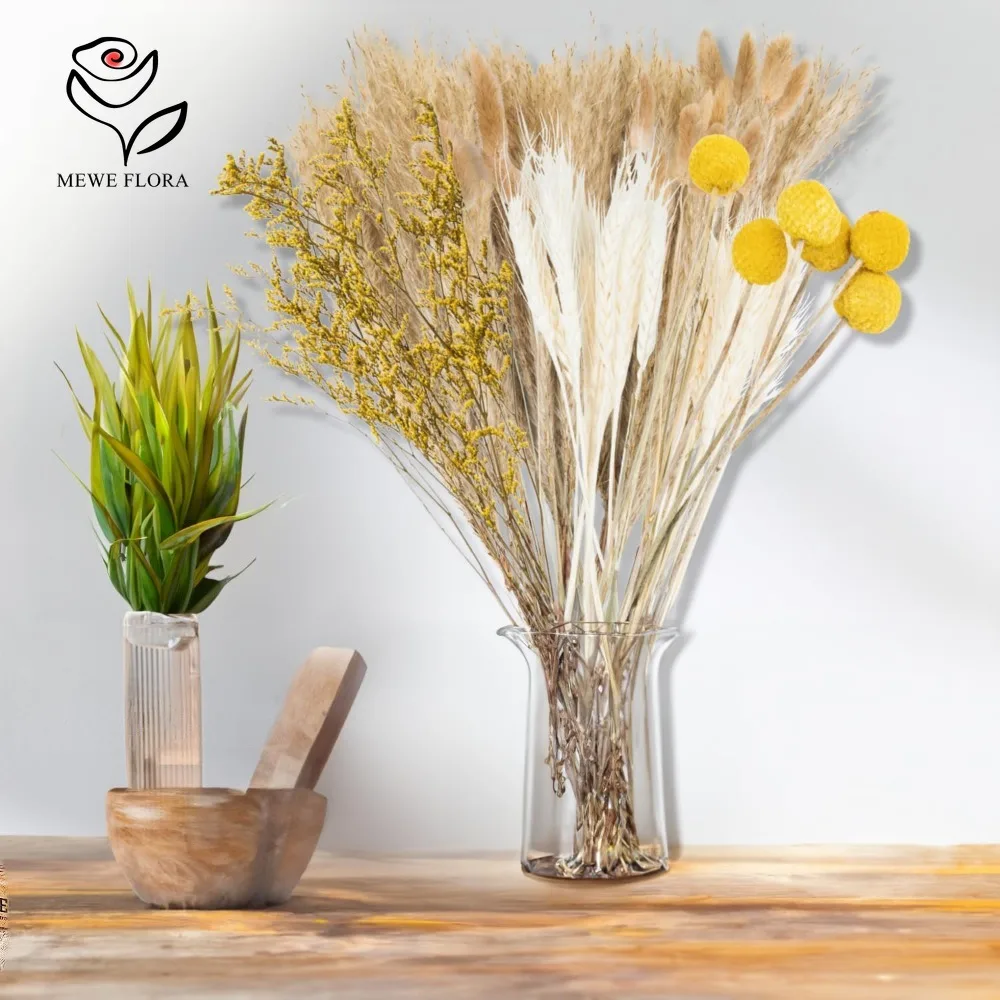 Набор из 90 сухих цветов пампа – обзор и цена Dried Pampas Bundle