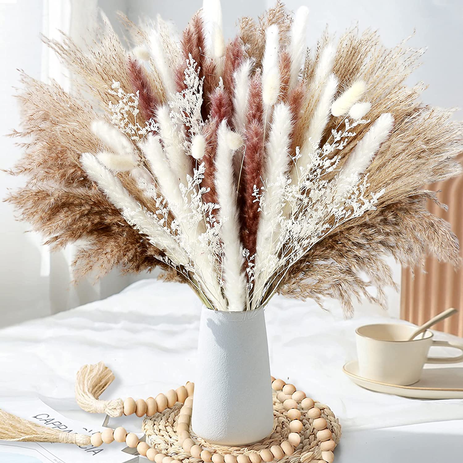 Декор для дома: сухоцветы, нат – обзор и цена Dried Pampas Bundle