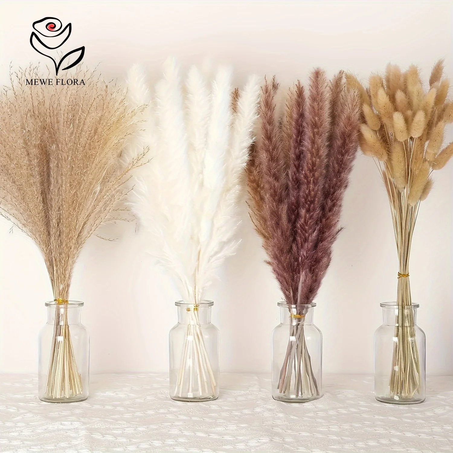 200 шт. сушеные хвосты пампаса – обзор и цена Dried Pampas Bundle